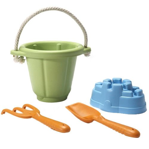 Green Toys Sand Play Set - Green Green Toys Sand Play Set - Green