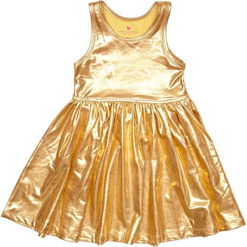 Pink Chicken Liza Lamé Dress Pink Chicken Liza Lamé Dress