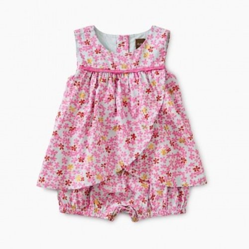Tea Ditsy Romper Dress Tea Ditsy Romper Dress