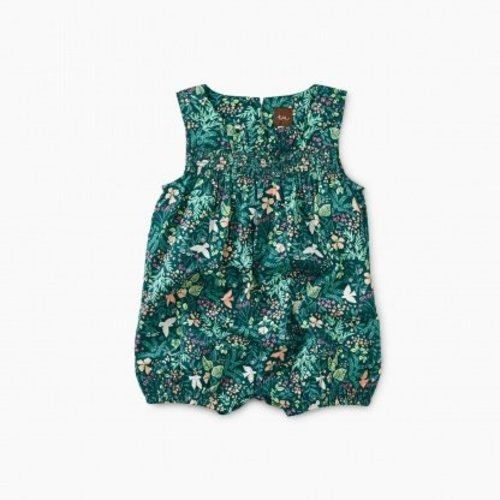 Tea Smocked Ruffle Romper Tea Smocked Ruffle Romper