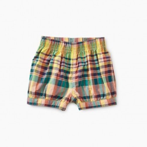 Tea Madras Bubble Shorts Tea Madras Bubble Shorts