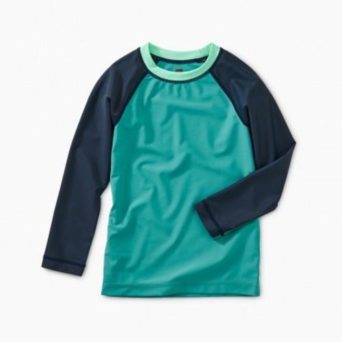 Tea Colorblock LS Rash Guard Tea Colorblock LS Rash Guard