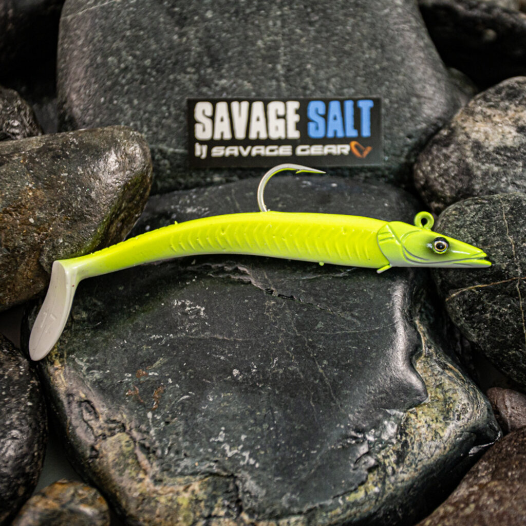 Artificial Sand Eel Rigged 9 Natural 3 Pack - Almost Alive Lure