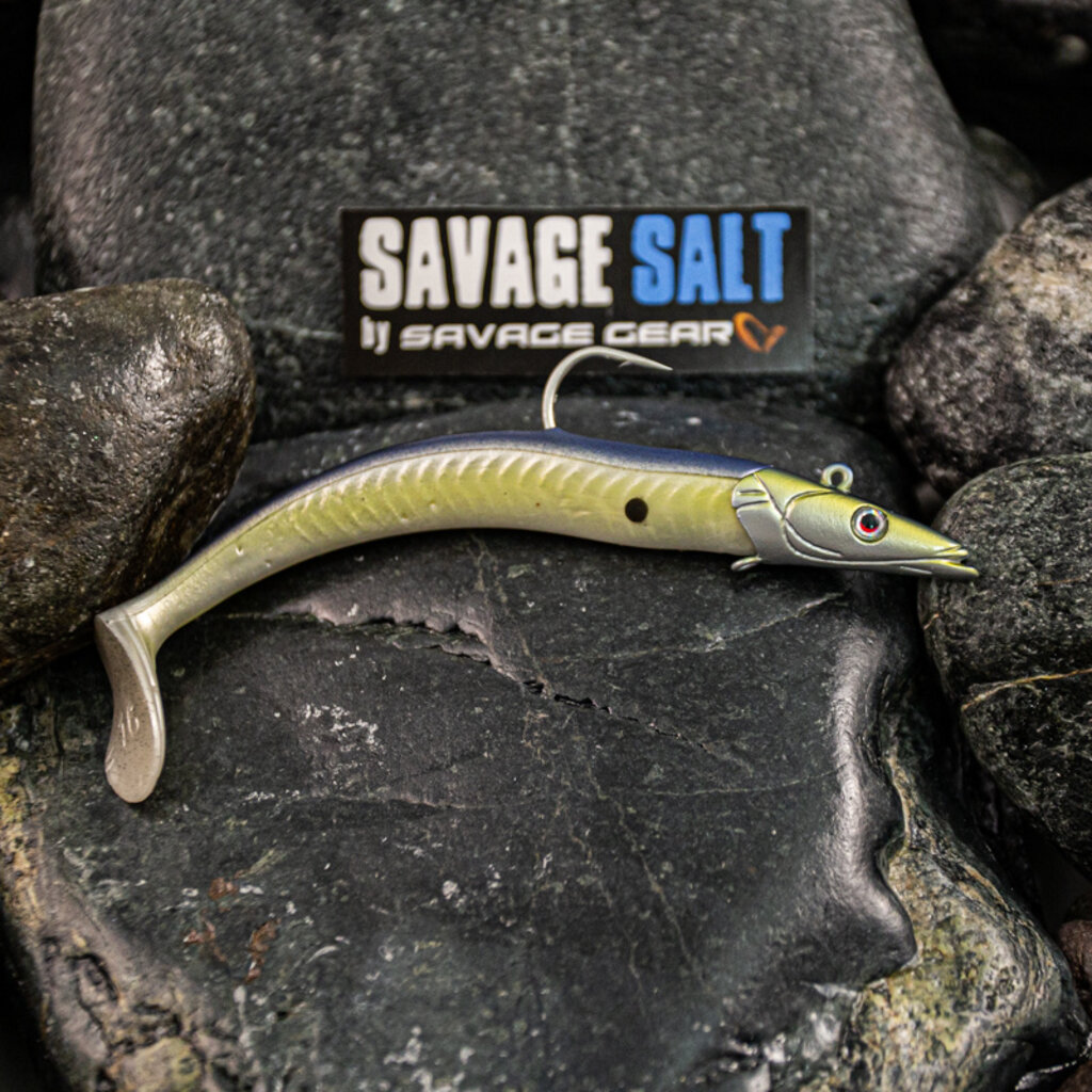 Savage Gear Saltwater Sandeel Lures 180mm 100g Blue Silver