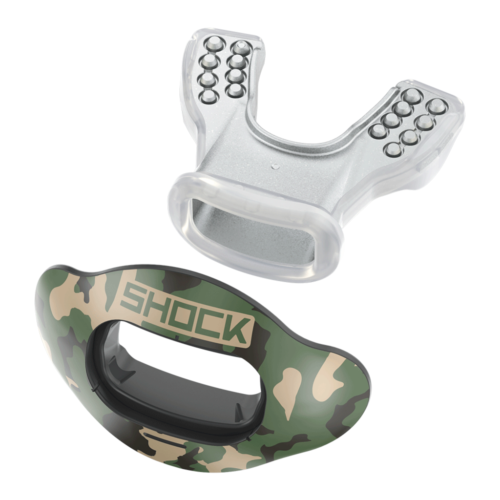 SHOCK DOCTOR INTERCHANGE CHASSIS CHROME MOUTHGUARD