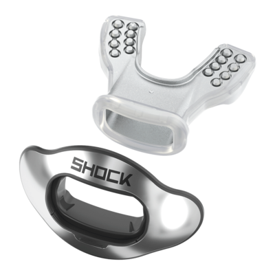 SHOCK DOCTOR INTERCHANGE CHASSIS CHROME MOUTHGUARD