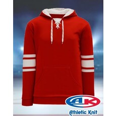 ATHLETIC KNIT AK A1845A ADULT HOCKEY STRIPE HOODIE