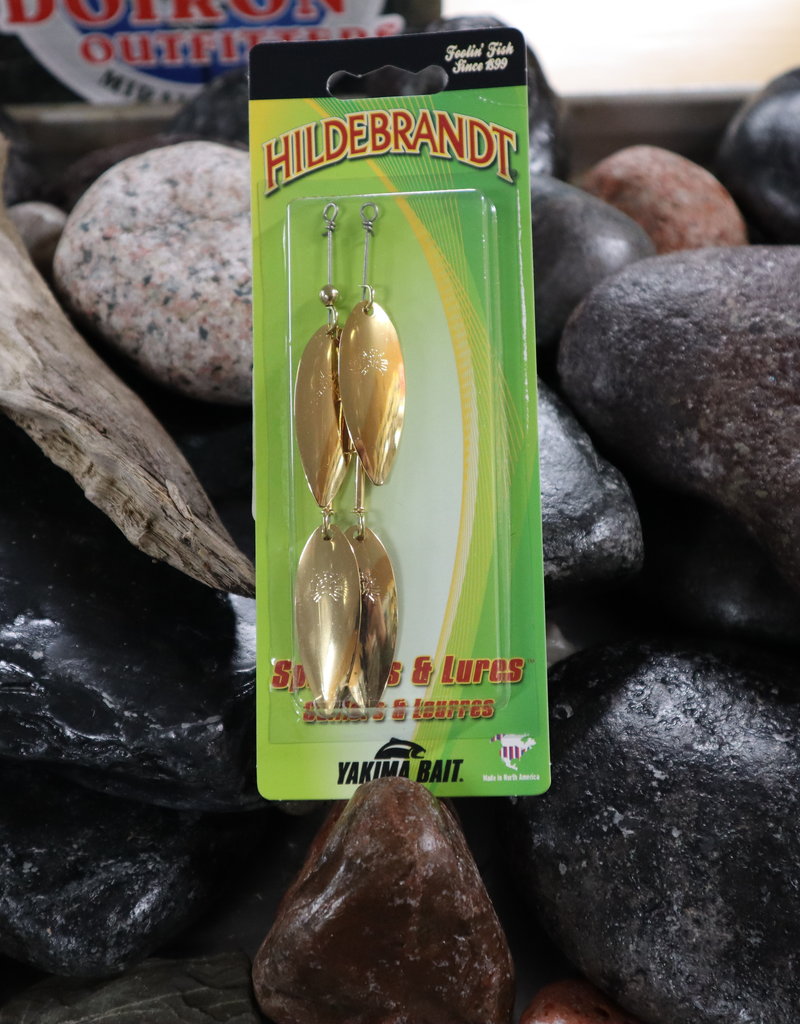 HILDEBRANDT HILDEBRANDT SPINNERS #3.5 DOUBLE SLIM GOLD