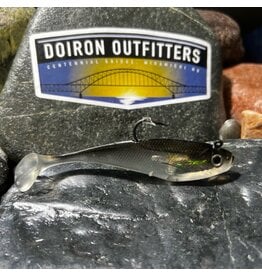 DOIRON OUTFITTERS CUSTOM DOIRON OUTFITTERS 3" SWIM BAIT 102 ICE ICE BABY ** ON SALE ** REGULAR $3.00 EACH