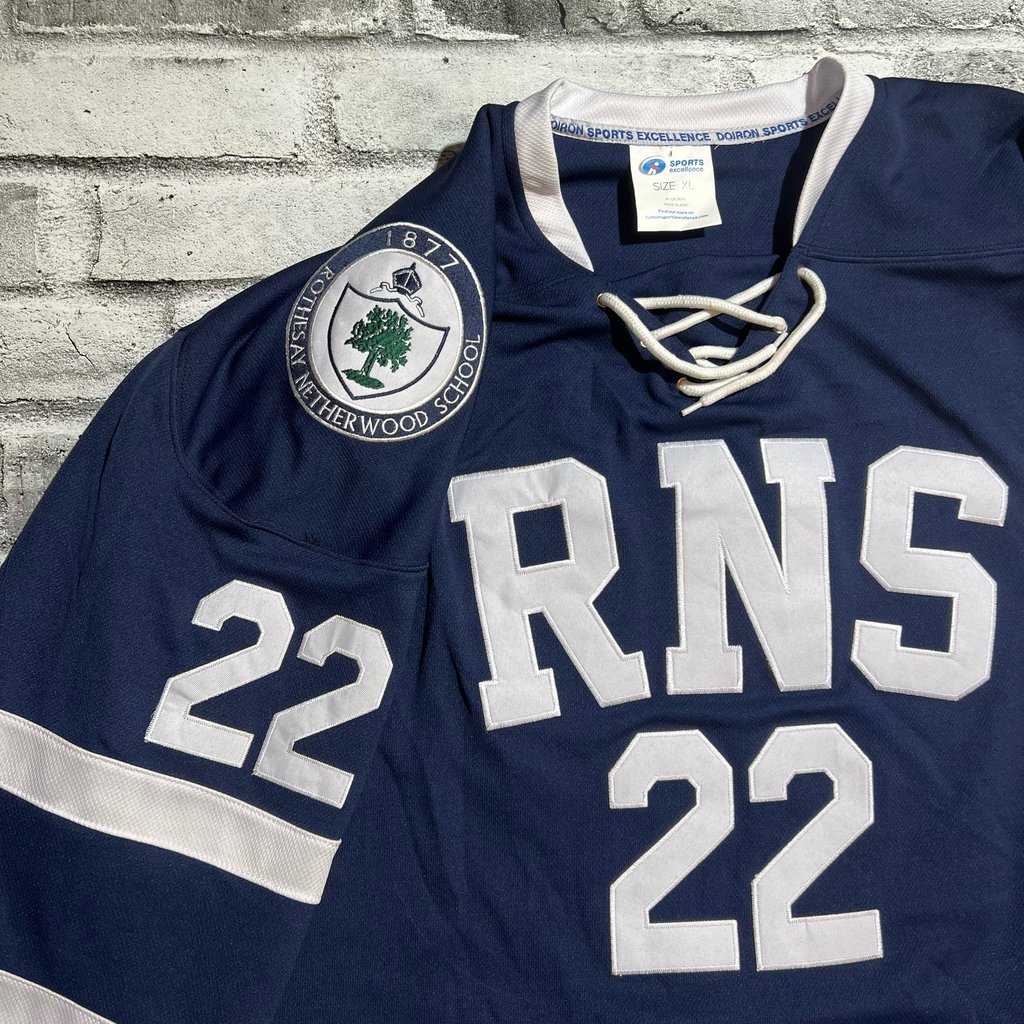 DOIRON SPORTS EXCELLENCE CUSTOM DOIRON SPORTS EXCELLENCE RNS NAVY SERIES 4000 JERSEY