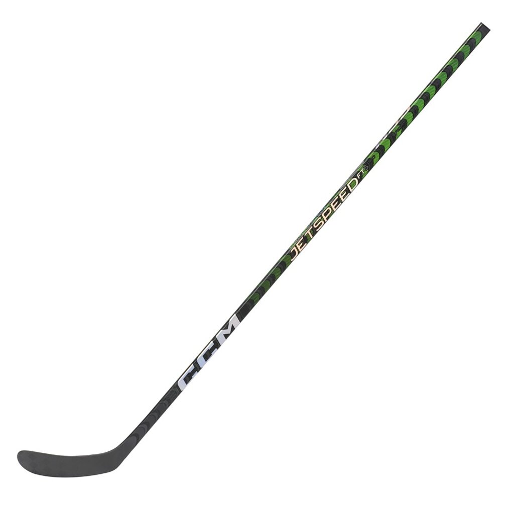 CCM HSFT5PCG-JR CCM JETSPEED FT5PRO GREEN JR HOCKEY STICK (REGULAR $289.99)