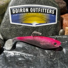 DOIRON OUTFITTERS CUSTOM DOIRON OUTFITTERS 4" SWIM BAIT 112 MILLSTREAM MOLLY ** ON SALE ** REGULAR $3.00 EACH