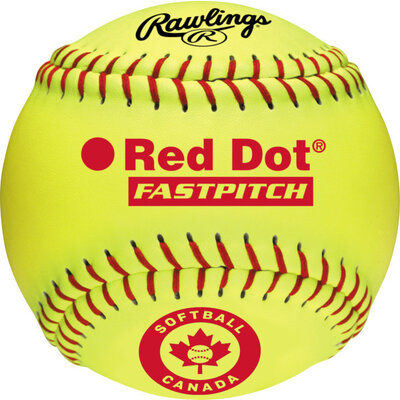 RAWLINGS PX2RYLC RAWLINGS RED DOT 12"SOFTBALLS PER DOZ