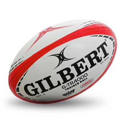 GILBERT 42097805 GTR4000-5-RED GILBERT TRAINER RUGBY BALL RED SZ 5