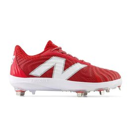 NEW BALANCE L4040TR7 NEW BALANCE 4040 V7 FUEL CELL TEAM RED METAL BASEBALL CLEATS