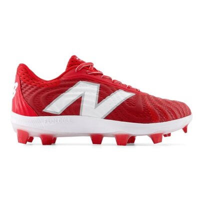 NEW BALANCE PL4040R7 NEW BALANCE 4040 V7 FUEL CELL TEAM RED MOLDED BASEBALL CLEATS