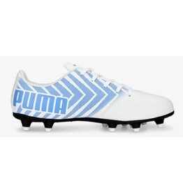 PUMA 10670410 PUMA TACTO II WHITE/DUSK FG/AG JR SOCCER CLEATS (REGULAR $44.99) FINAL SALE