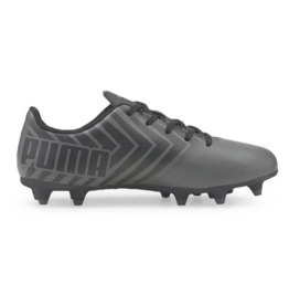 PUMA 10670403 PUMA TACTO II BLACK-CASTLEROCK FG/AG JR SOCCER CLEATS (REGULAR $44.99) FINAL SALE