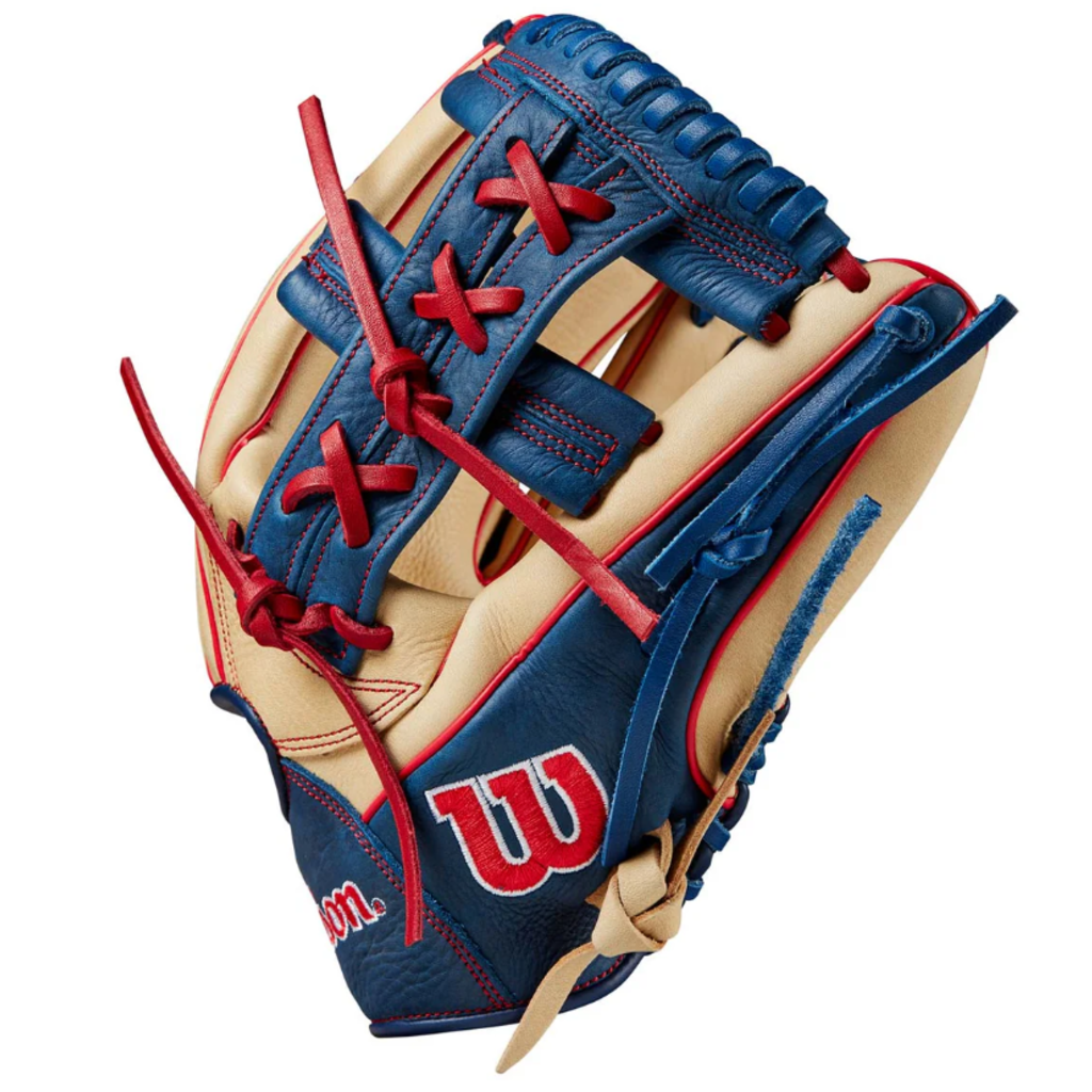 WILSON WBW10144612 WILSON A1000 1912 BLONDE-NAVY 12" BASEBALL GLOVE