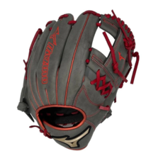 MIZUNO 313174 MIZUNO GTBC1150 GREY-RED 11.5" BASEBALL GLOVE