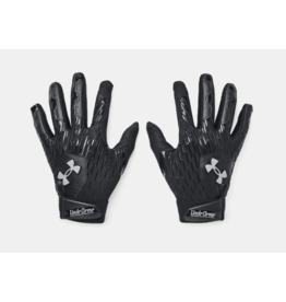 UNDERARMOUR 1378766-007 UA CLEAN UP YT BLK BATTING GLOVES