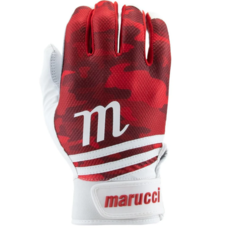 MARUCCI MBGCRX-R MARUCCI CRUX AD RED BATTING GLOVES