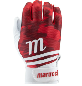 MARUCCI MBGCRX-R MARUCCI CRUX AD RED BATTING GLOVES