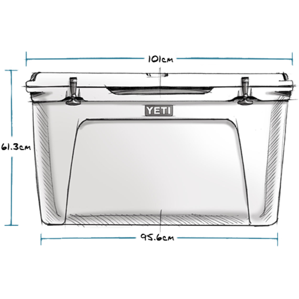 YETI YETI INTL TUNDRA WHITE 210 COOLER