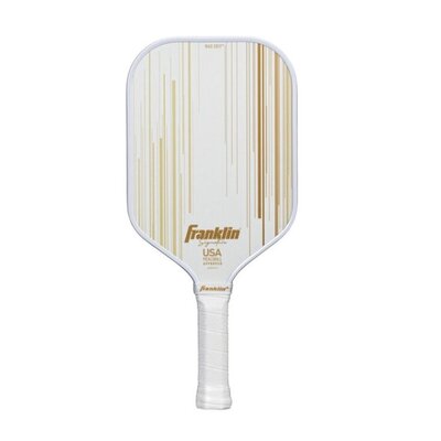 FRANKLIN FRP52983C5 FRANKLIN SIGNATURE PRO SERIES PICKLEBALL PADDLE WHITE/GOLD 13MM