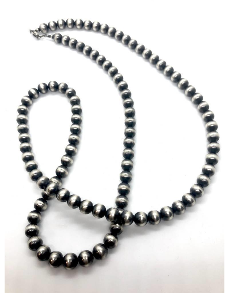 60'' 5mm Navajo Pearls Necklace