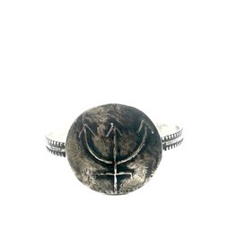 Poseidon (Neptune) Cuff - Sterling