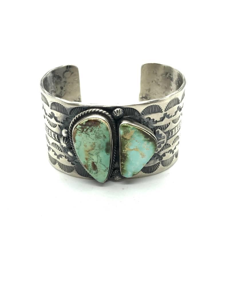 Gilbert Tom Two Stone Cuff