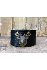 Extra Large Leather Cuff Deer 1