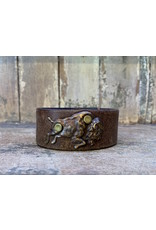 Small Leather Cuff Bison