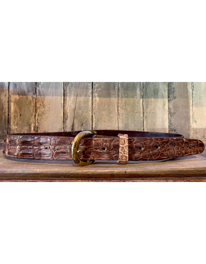 Vintage Crocodile Belt