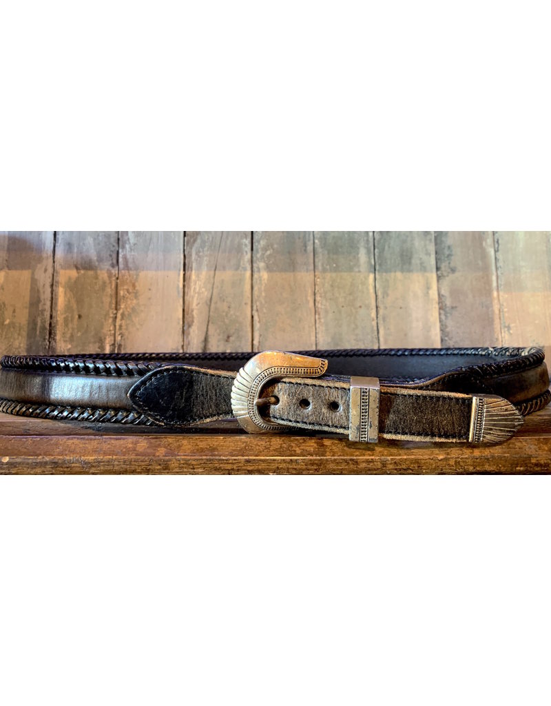 90's Vintage Dark Brown Belt