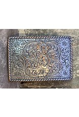 Vintage Western Floral Buckle 2