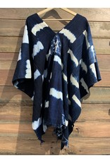 Serape Large Deep Indigo