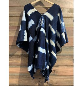 Serape Large Deep Indigo