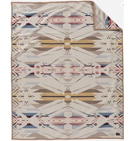 Pendleton White Sands Jacquard Wool Blanket