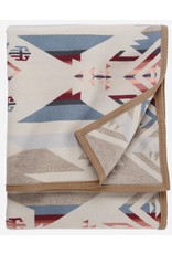 Pendleton White Sands Jacquard Wool Blanket