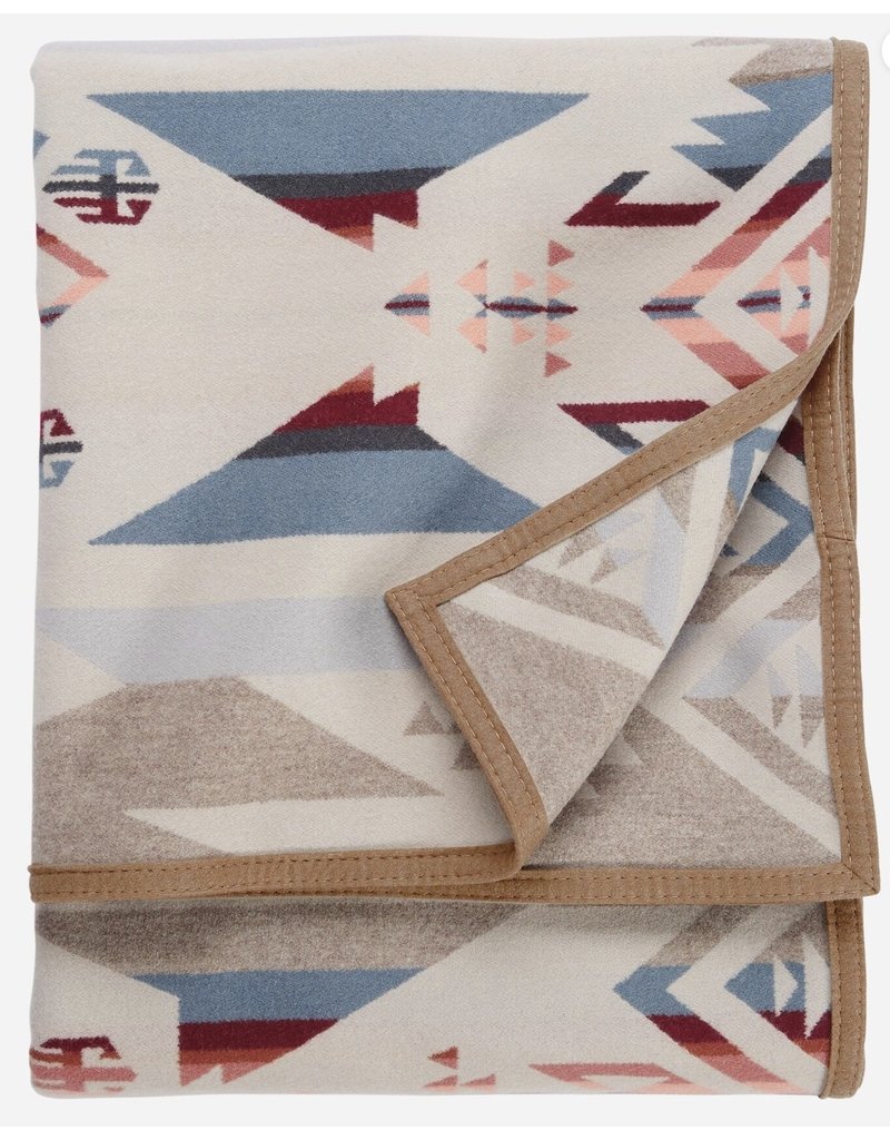 Pendleton White Sands Jacquard Wool Blanket