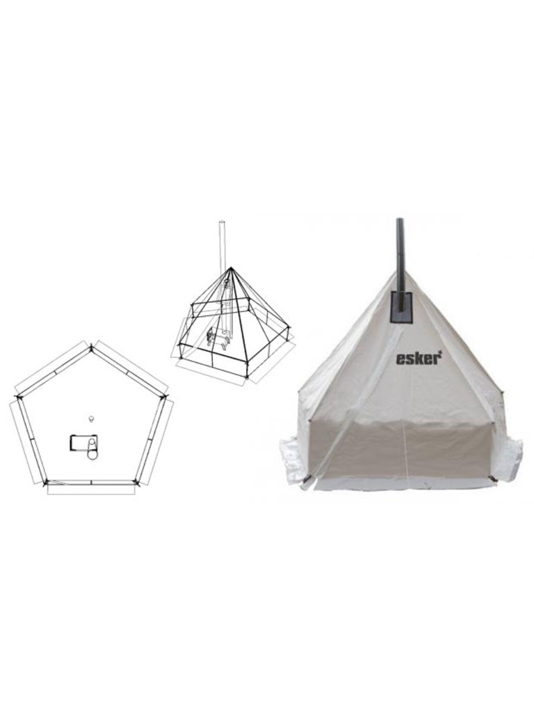 Esker Arctic Fox Winter Hot Tent - Frontenac Outfitters - Frontenac