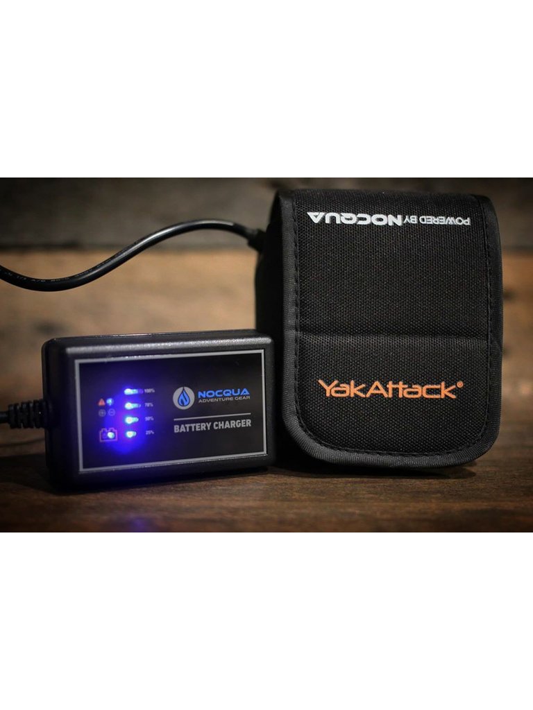 YakAttack Nocqua 10AH Lithium Battery Kit Frontenac Outfitters