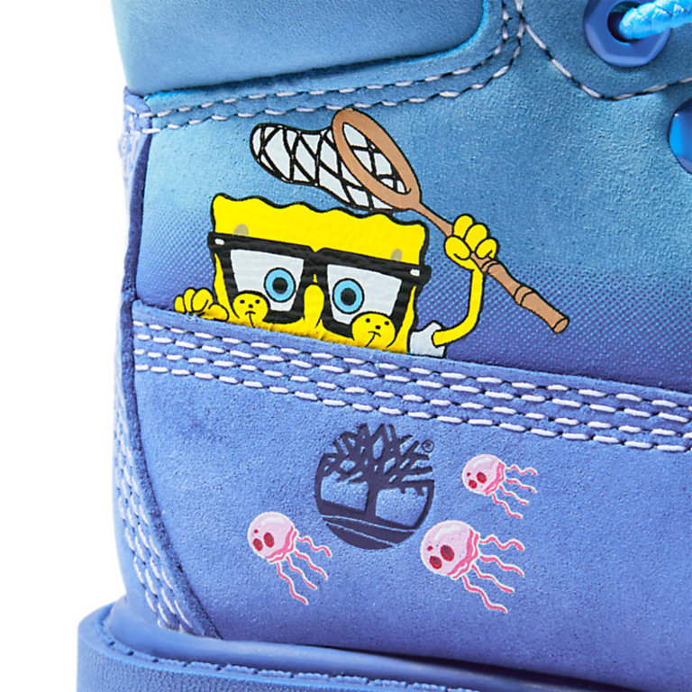 Timberland Toddler SpongeBob SquarePants X Timberland 6-Inch Waterproof Boots TB0A2573J45