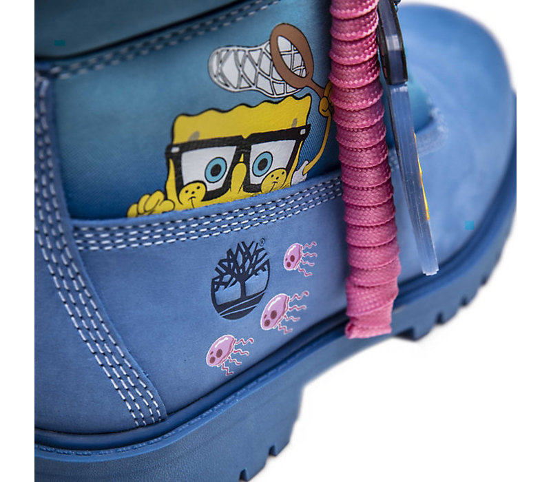 Youth SpongeBob SquarePants X Timberland 6-Inch Waterproof Boots TB0A257PJ45