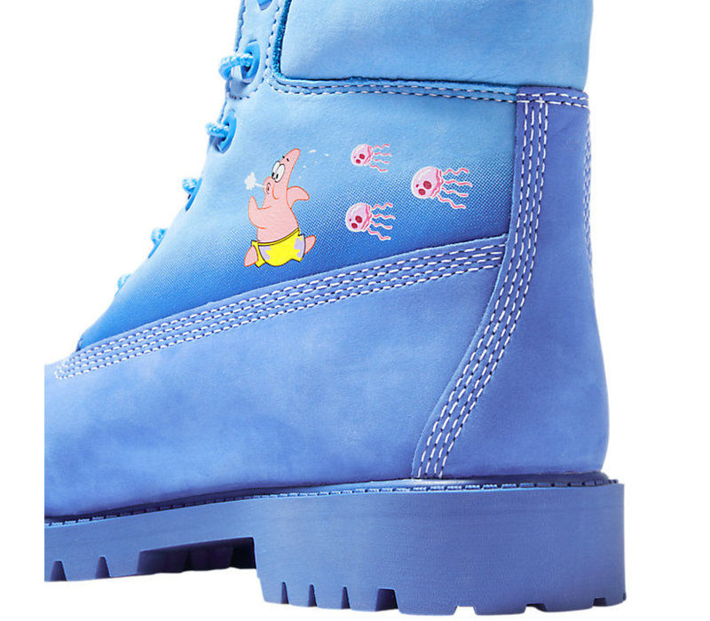Youth SpongeBob SquarePants X Timberland 6-Inch Waterproof Boots TB0A257PJ45