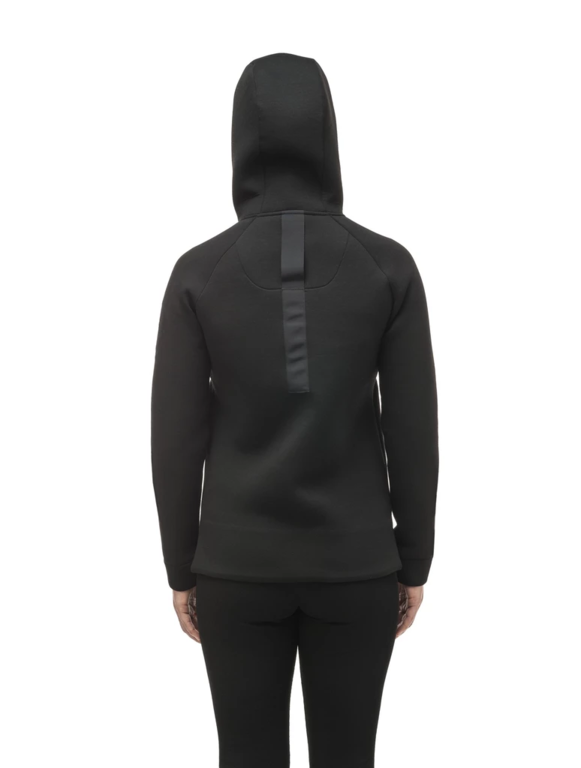 Nobis Ladies Zip Front Hoody MINA Black