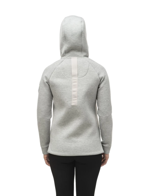 Nobis Ladies Zip Front Hoody MINA Grey