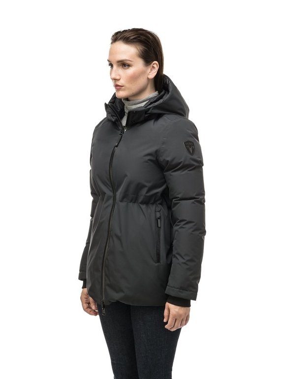 Nobis Viola Ladies Reversible Puffer Jacket Black